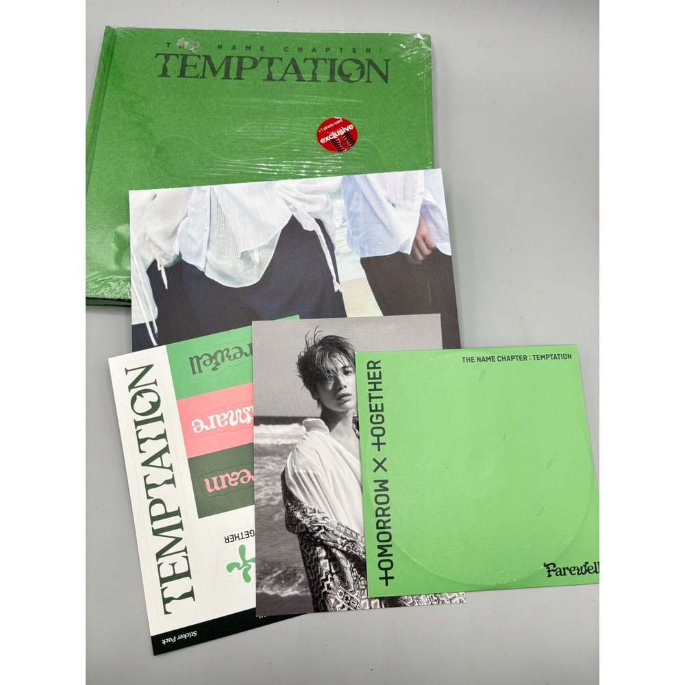 TXT Tomorrow X Together The Name Chapter Temptation‎ Farewell Kpop Exclusive CD